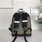 Replica Gucci Perfect Quality cream brow-black back pack GC06BM130