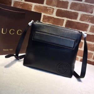 Gucci Perfect Quality black leather handbag GC06BM149