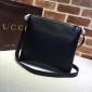 Replica Gucci Perfect Quality black leather handbag GC06BM149