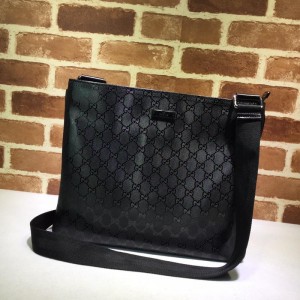 Gucci Perfect Quality black flat sling bag with glossy finishing GC06BM152