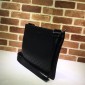 Replica Gucci Perfect Quality black flat sling bag with glossy finishing GC06BM152