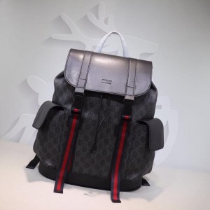 Gucci Perfect Quality graphite colored back pack GC06BM159