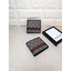 Gucci Perfect Quality brown canvas wallet GC06BM163