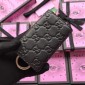 Replica Gucci Perfect Quality black leather key pouch GC07WM006