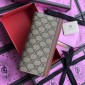 Replica Gucci Perfect Quality brown purse brown leather flap GC07WM011