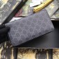 Replica Gucci Perfect Quality large graphite colored snake wallet  GC07WM023