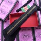 Replica Gucci Perfect Quality black leather cat wallet GC07WM047