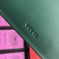 Replica Gucci Perfect Quality green leather L'aveugle par amour purse GC07WM064