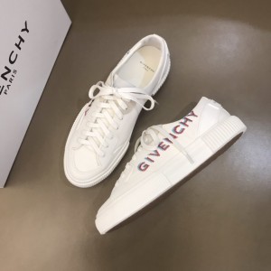 Givenchy High Quality Sneakers White and Fuchsia print MS021139