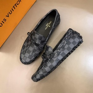 Louis Vuitton Arizona Moccasin Loafers for Men (Black) MS02784