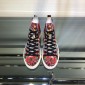 Replica Gucci High Top High Quality Sneaker Red and wolf print with white sole MS05007