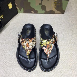 Valentino flip-flop in camouflage(yellow/orange) Sneakers MS07001