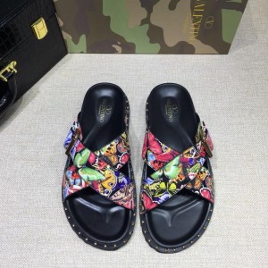 Valentino flip-flop in camouflage(pink/green/pink) Sneakers MS07003