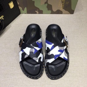 Valentino flip-flop in camouflage(white/blue/black) Sneakers MS07005