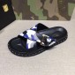 Replica Valentino flip-flop in camouflage(white/blue/black) Sneakers MS07005