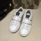 Replica Valentino White and platinum stud strap detail with white sole Sneakers MS07007