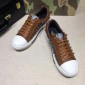 Replica Valentino Brown and blue stars detail with white sole Sneakers MS07010