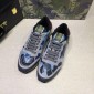 Replica Valentino Grey suede and yellow heel with white sole Sneakers MS07013