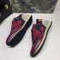 Replica Valentino Red stars and grey heel with white sole Sneakers MS07018