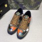 Replica Valentino Orange camouflage and orange heel with white sole Sneakers MS07020