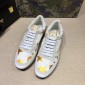 Replica Valentino White and gold stars detail with white sole Sneakers MS07024