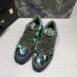 Replica Valentino Green and burgundy heel with white sole Sneakers MS07028