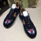 Replica Valentino Blue and colorful print with black sole Sneakers MS07032