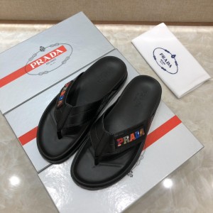 Prada flip-flop with colorful letter MS071230