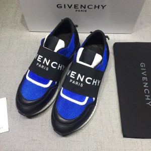 Givenchy Fashion Sneakers Blue and Wide black elastic band with black tongue MS07433