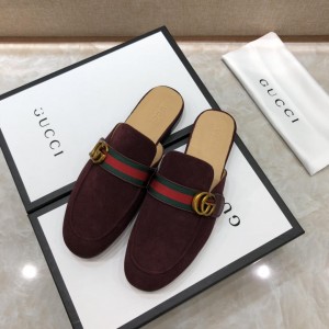 Gucci BrownSlipper with double G MS07515