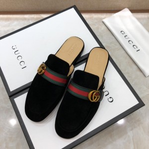 Gucci blackSlipper with double G MS07517