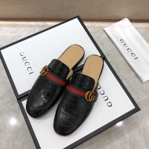 Gucci blackSlipper with double G MS07520