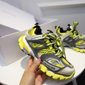 Balenciaga Track Mesh 'Grey and Yellow' Sneaker MS09082