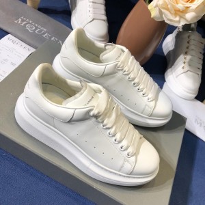 Alexander McQueen Fahion Sneaker White and white heel MS100078