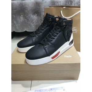 High Quality Christian Louboutin Leather High Top SJ001