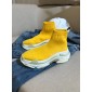 Replica High Quality Balenciaga Custom Speed Trainer X Triple S Sneaker Yellow Triple010