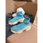 Replica Balenciaga Custom Speed Trainer X Triple S Sneaker Azure Triple011