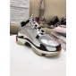 Replica High Quality Balenciaga Triple S Trainers Triple016   Silver/Red