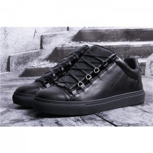 High Quality Balenciaga Lambskin With Tone On Tone Laces And Rubber Sole Low Top Sneakers