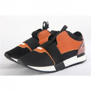 High Quality Balenciaga Race Runners Low-Top Brown Sneaker