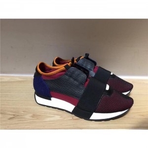 Perfect Quality Balenciaga Race Runners Red And Blue Low Top Sneaker