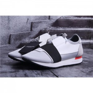 High Quality Balenciaga Race Runners Panelled Low-Top Trainers