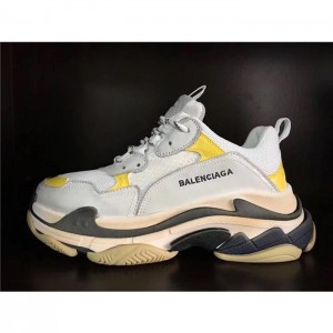 High Quality Balenciaga Triple S Sneaker White Yellow 51FDCAF57C19