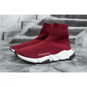 High Quality Balenciaga Speed Trainer Wine Red A16C30F7B150