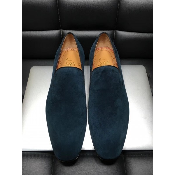 High Quality Christian Louboutin Flat  Leather