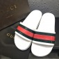 Replica High Quality Men's leather sandals casual slippers flip flops gucci slipper SN_GU002