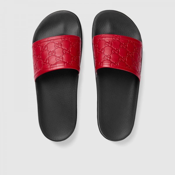 High Quality Gucci Signature slide sandal