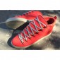 Replica Balenciaga Red Holiday Collection Rubberised Calfskin High Sneakers