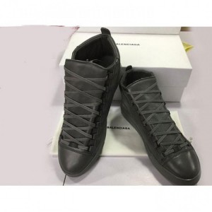 High Quality Balenciaga Grey Nappa Lisse Sneakers