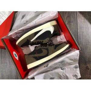 High Quality exclusive TRAVIS SCOTT X AJ1 LOW with retail materials ready to ship on June 10th